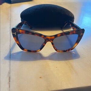 Tom Ford Brown Tortoise Sunglasses